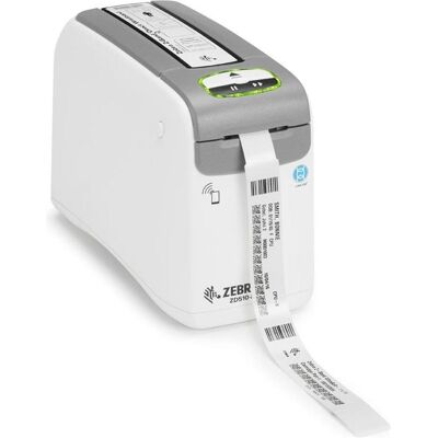 Zebra DT Printer ZD510 Wristband (300 dpi), Imprimante d'étiquettes, Blanc - Publicité Zebra DT Printer ZD510 Wristband (300 dpi), Imprimante d'étiquettes, Blanc - Publicité
