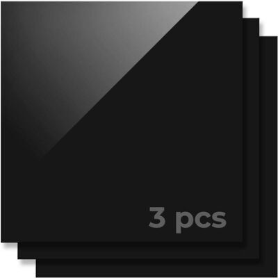 XTool Feuilles acryliques noires de 3 mm (3-Pack) (Accessoire), Imprimante 3D : accessoires - Publicité XTool Feuilles acryliques noires de 3 mm (3-Pack) (Accessoire), Imprimante 3D : accessoires - Publicité