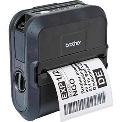 Brother Rj-4030 (203 dpi), Imprimante d'étiquettes, Noir - Publicité Brother Rj-4030 (203 dpi), Imprimante d'étiquettes, Noir - Publicité
