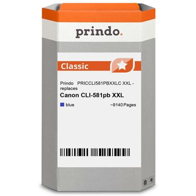 Prindo, Cartouche d'impression, Compatible avec Canon CLI-581pb - Publicité Prindo, Cartouche d'impression, Compatible avec Canon CLI-581pb - Publicité