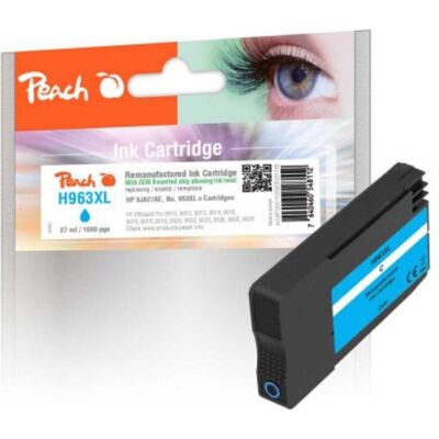 Peach, Cartouche d'impression, Patrone HP Nr.963XL 3JA27AE cyan OEM reset remanufactured (C) - Publicité Peach, Cartouche d'impression, Patrone HP Nr.963XL 3JA27AE cyan OEM reset remanufactured (C) - Publicité