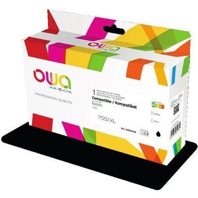 Armor OWA, Cartouche d'impression, OWA Encre compatible avec EPSON T7551 noir (B) - Publicité Armor OWA, Cartouche d'impression, OWA Encre compatible avec EPSON T7551 noir (B) - Publicité