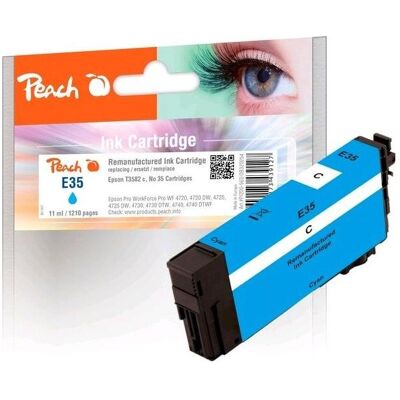Cartouche d’encre cyan Peach No. 35 - Compatible - Publicité Cartouche d’encre cyan Peach No. 35 - Compatible - Publicité