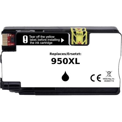 Cartouche d'encre noire compatible Renkforce HP 950XL - Publicité Cartouche d'encre noire compatible Renkforce HP 950XL - Publicité