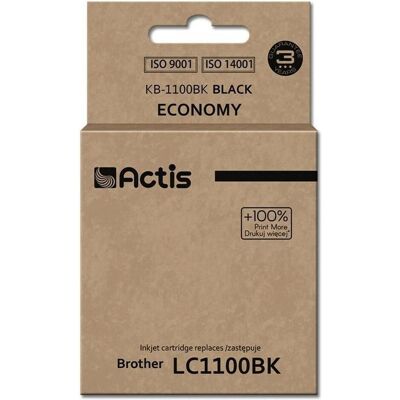 Factis, Cartouche d'impression, Cartouche d'encre KB-1100Bk pour imprimante Brother LC1100/LC980 noir - Compatible - Ti (CF) - Publicité Factis, Cartouche d'impression, Cartouche d'encre KB-1100Bk pour imprimante Brother LC1100/LC980 noir - Compatible - Ti (CF) - Publicité