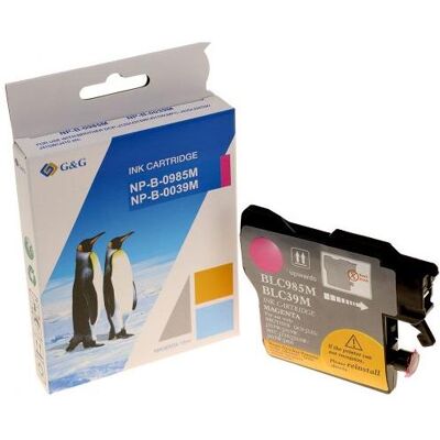G&G, Cartouche d'impression, compatible Encre avec LC-985M, NP-B-LC985M, magenta, 260S (M) - Publicité G&G, Cartouche d'impression, compatible Encre avec LC-985M, NP-B-LC985M, magenta, 260S (M) - Publicité