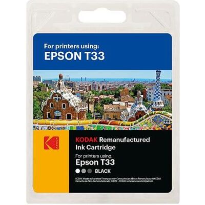 Kodak Cartouche d'impression, Supplies 185E003301 compatible avec Epson Xp530 Encre noire Compatible avec C13T33314012/T3331 200 - Publicité Kodak Cartouche d'impression, Supplies 185E003301 compatible avec Epson Xp530 Encre noire Compatible avec C13T33314012/T3331 200 - Publicité