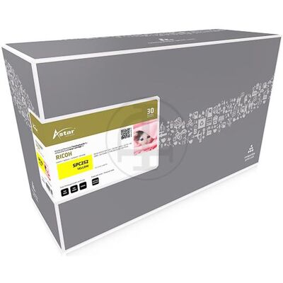 Astar, Cartouche d'impression, AS20151 RIC. SPC252 CARTR YEL - cartouche d'encre (Y) - Publicité Astar, Cartouche d'impression, AS20151 RIC. SPC252 CARTR YEL - cartouche d'encre (Y) - Publicité