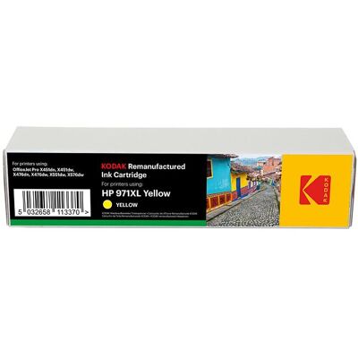 Kodak Cartouche d'impression, 185H097139 HP OJPROX451 ENCRE YEL HP971XL/CN628AE 6600pages 110ml (185H097139) - Publicité Kodak Cartouche d'impression, 185H097139 HP OJPROX451 ENCRE YEL HP971XL/CN628AE 6600pages 110ml (185H097139) - Publicité