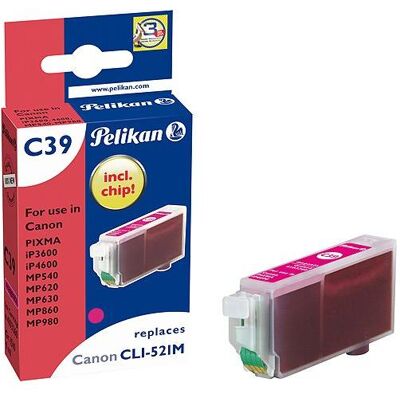 Pelikan Cartouche d'impression, Cli-521 (M) - Publicité Pelikan Cartouche d'impression, Cli-521 (M) - Publicité