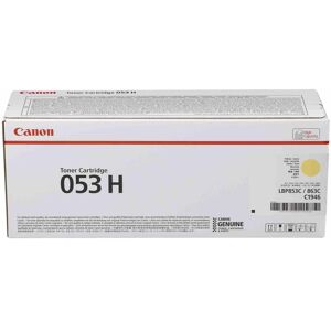 Canon Toner, LASER TONER CRG 053H Y žlutá pro i-SENSYS X C1946P (32 000 str.) (Y) - Publicité Canon Toner, LASER TONER CRG 053H Y žlutá pro i-SENSYS X C1946P (32 000 str.) (Y) - Publicité