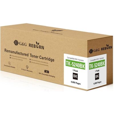 G&G Kyocera TK-5240K Toner Noir - Cartouche d'Imprimante - Publicité G&G Kyocera TK-5240K Toner Noir - Cartouche d'Imprimante - Publicité