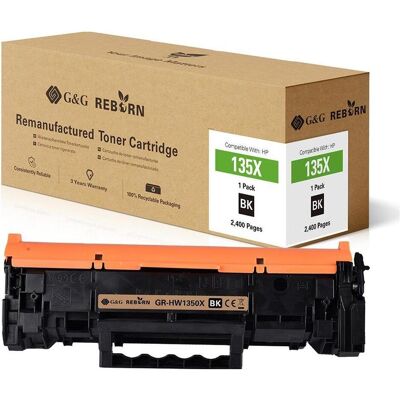 G&G Toner compatible noir HP 135X - Imprimante laser - Publicité G&G Toner compatible noir HP 135X - Imprimante laser - Publicité