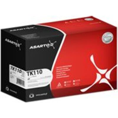 Asaro, Toner, Cartouche de toner noire Asarto as-LK110 Kyocera TK110, 6 000 pages - Publicité Asaro, Toner, Cartouche de toner noire Asarto as-LK110 Kyocera TK110, 6 000 pages - Publicité