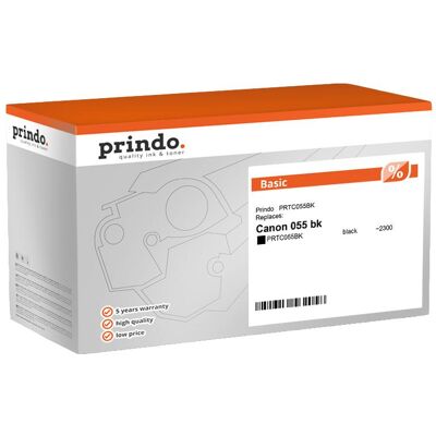 Prindo, Toner, compatible avec Canon 055 bk (CF) - Publicité Prindo, Toner, compatible avec Canon 055 bk (CF) - Publicité