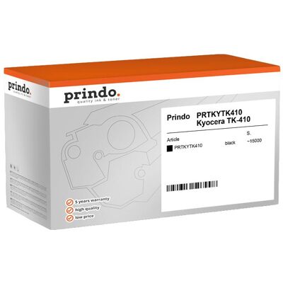 Prindo, Toner, compatible avec Kyocera TK-410 (CF) - Publicité Prindo, Toner, compatible avec Kyocera TK-410 (CF) - Publicité