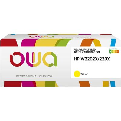 Armor OWA, Toner, OWA Toner kompatibel zu HP W2202X / 220X yellow (5.500 S.) (Y) - Publicité Armor OWA, Toner, OWA Toner kompatibel zu HP W2202X / 220X yellow (5.500 S.) (Y) - Publicité