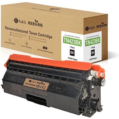 Toner G&G Noir compatible avec Brother TN-423BK - Cartouche d'imprimante - Publicité Toner G&G Noir compatible avec Brother TN-423BK - Cartouche d'imprimante - Publicité