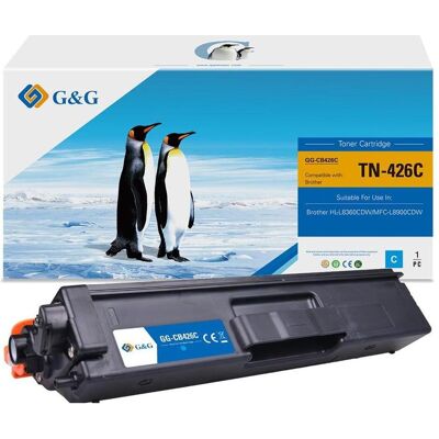 G&G, Toner, Kompatibler Toner, Cyan, Für Brother TN-426C (C) - Publicité G&G, Toner, Kompatibler Toner, Cyan, Für Brother TN-426C (C) - Publicité
