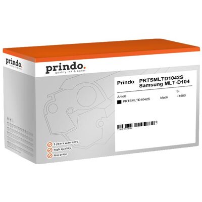 Prindo, Toner, compatible avec Samsung MLT-D1042S (CF) - Publicité Prindo, Toner, compatible avec Samsung MLT-D1042S (CF) - Publicité