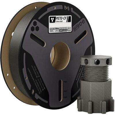 Elegoo PETG-CF filament (gray) (PETG), Filament 3D, Gris - Publicité Elegoo PETG-CF filament (gray) (PETG), Filament 3D, Gris - Publicité