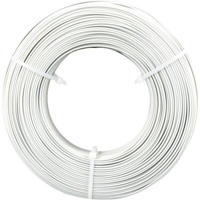 Fiberlogy Filament PETG biały (REF-EPET-WHITE) (PETG), Filament 3D, Blanc - Publicité Fiberlogy Filament PETG biały (REF-EPET-WHITE) (PETG), Filament 3D, Blanc - Publicité