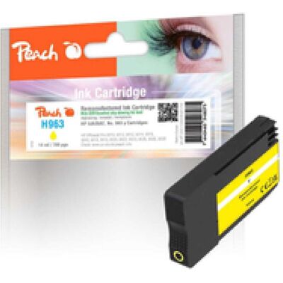 Peach, Toner, Toner HP No. 963 Y, 3JA25AE Jaune (Y) - Publicité Peach, Toner, Toner HP No. 963 Y, 3JA25AE Jaune (Y) - Publicité