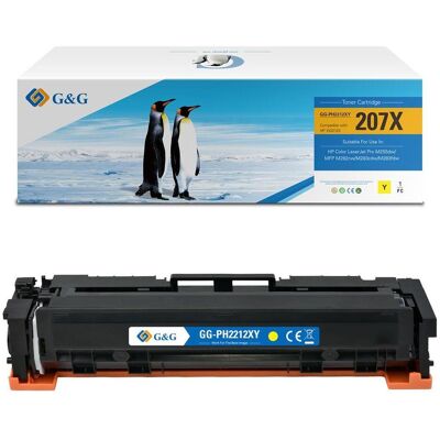 G&G, Toner, Kompatible Laserkartusche, Gelb, XL, für HP (Y) - Publicité G&G, Toner, Kompatible Laserkartusche, Gelb, XL, für HP (Y) - Publicité