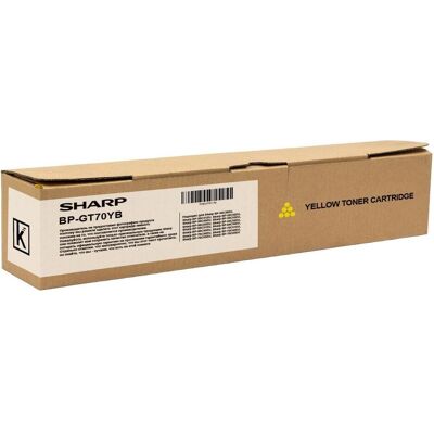 Toner Sharp Bp-50/70C26/31/36/45/5/65 - Jaune - Publicité Toner Sharp Bp-50/70C26/31/36/45/5/65 - Jaune - Publicité
