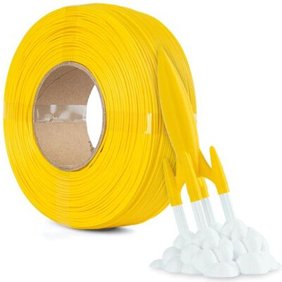 Spectrum Filament PLA High Speed Recharge Jaune Véritable 1kg 1.75mm (PLA, 1000 g), Filament 3D, Jaune - Publicité Spectrum Filament PLA High Speed Recharge Jaune Véritable 1kg 1.75mm (PLA, 1000 g), Filament 3D, Jaune - Publicité
