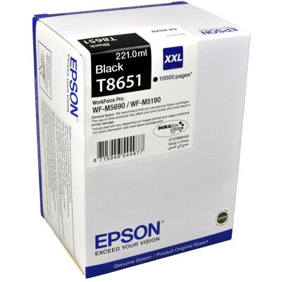 Cartouche d'encre noire Epson T8651 - Encre - Publicité Cartouche d'encre noire Epson T8651 - Encre - Publicité