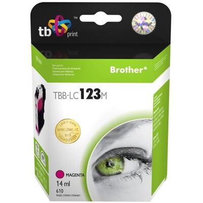 Print, Cartouche d'impression, Tusz do Brother LC123 TBB-LC123M MA (M) - Publicité Print, Cartouche d'impression, Tusz do Brother LC123 TBB-LC123M MA (M) - Publicité