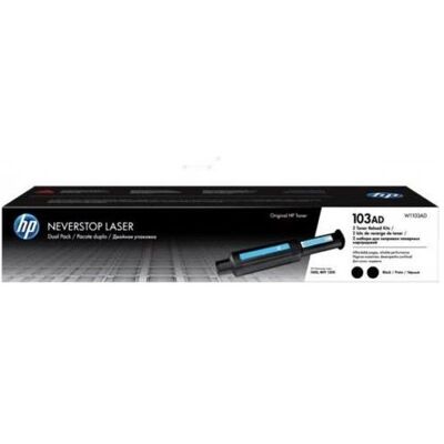 HP Toner, 103AD Neverstop Black 2-pack W1103AD - Publicité HP Toner, 103AD Neverstop Black 2-pack W1103AD - Publicité