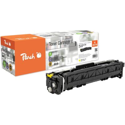 Peach, Toner, Tonermodul gelb ersetzt HP No. 207A (Y) - Publicité Peach, Toner, Tonermodul gelb ersetzt HP No. 207A (Y) - Publicité