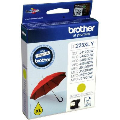 Brother Cartouche d'impression, Lc-225xly (Y) - Publicité Brother Cartouche d'impression, Lc-225xly (Y) - Publicité