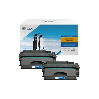 G&G, Toner, kompatibel Toner mit HP CE505X, CF280X, Canon CRG719H, NT-PH505XCU, HP 05X, black, 6500S, EOL - Publicité G&G, Toner, kompatibel Toner mit HP CE505X, CF280X, Canon CRG719H, NT-PH505XCU, HP 05X, black, 6500S, EOL - Publicité