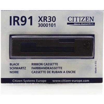 Citizen IR/91B Ruban noir (CBM-910/920II, MD-91x), Imprimante : accessoires - Publicité Citizen IR/91B Ruban noir (CBM-910/920II, MD-91x), Imprimante : accessoires - Publicité