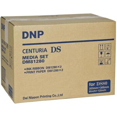 DNP Kit média pour DS 80 20x30cm 220 photos (20 x 30 centimètres, 220 pcs), Papier photo - Publicité DNP Kit média pour DS 80 20x30cm 220 photos (20 x 30 centimètres, 220 pcs), Papier photo - Publicité