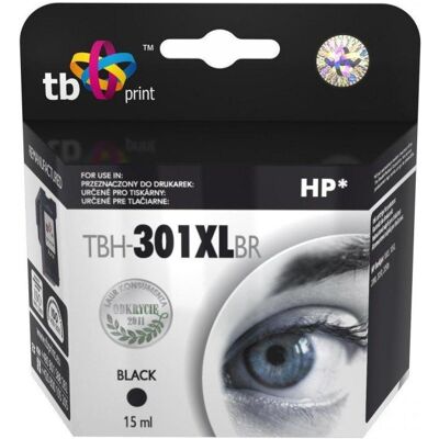Print, Cartouche d'impression, Tusz do HP DJ1050/2050 TBH-301XLBR BK ref. (CF) - Publicité Print, Cartouche d'impression, Tusz do HP DJ1050/2050 TBH-301XLBR BK ref. (CF) - Publicité