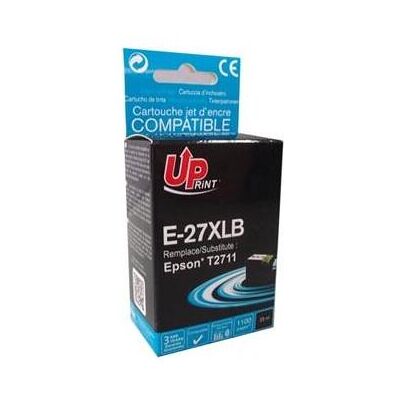 Print, Cartouche d'impression, Accessoires pour imprimante Uprint Tintes kārtridžš UPrint Epson 27XLB Black (CF) - Publicité Print, Cartouche d'impression, Accessoires pour imprimante Uprint Tintes kārtridžš UPrint Epson 27XLB Black (CF) - Publicité