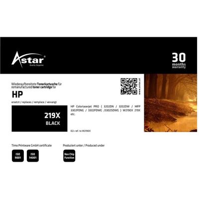 Astar, Toner, AS20508 HP 219X CLJ Cartridge - Publicité Astar, Toner, AS20508 HP 219X CLJ Cartridge - Publicité