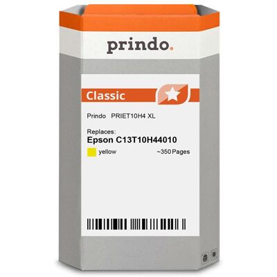 Prindo, Cartouche d'impression, compatible avec Epson 604 (Y) - Publicité Prindo, Cartouche d'impression, compatible avec Epson 604 (Y) - Publicité