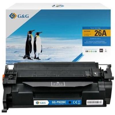 G&G, Toner, Toner kompatibel mit HP 26A/ CF226A (CF) - Publicité G&G, Toner, Toner kompatibel mit HP 26A/ CF226A (CF) - Publicité