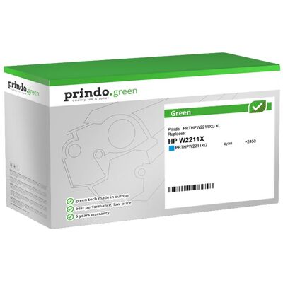 Prindo, Toner, kompatibel mit HP 207X (C) - Publicité Prindo, Toner, kompatibel mit HP 207X (C) - Publicité