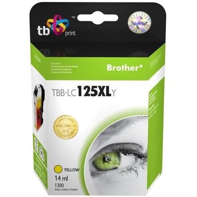 Print, Cartouche d'impression, Tusz do Brother LC125XL TBB-LC125XLY YE (Y) - Publicité Print, Cartouche d'impression, Tusz do Brother LC125XL TBB-LC125XLY YE (Y) - Publicité