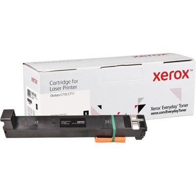 Toner noir Xerox - 11K pages pour Oki C 710/711 - Publicité Toner noir Xerox - 11K pages pour Oki C 710/711 - Publicité