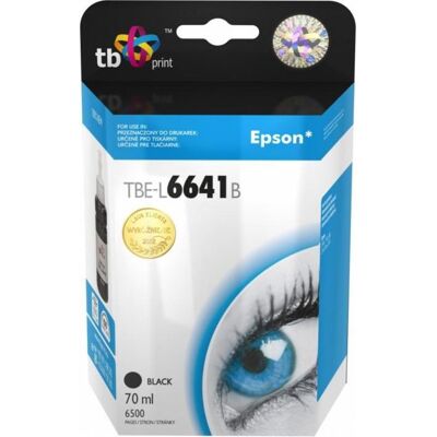 Print, Cartouche d'impression, Tusz do Epson L100/110/200/210/3xx/550 TBE-L6641B BK (CF) - Publicité Print, Cartouche d'impression, Tusz do Epson L100/110/200/210/3xx/550 TBE-L6641B BK (CF) - Publicité