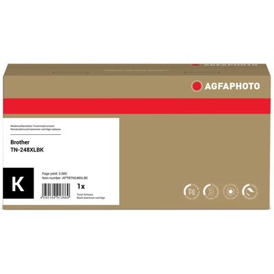 Agfaphoto, Toner, Compatible avec le modèle TN-248XLBK (CF) - Publicité Agfaphoto, Toner, Compatible avec le modèle TN-248XLBK (CF) - Publicité