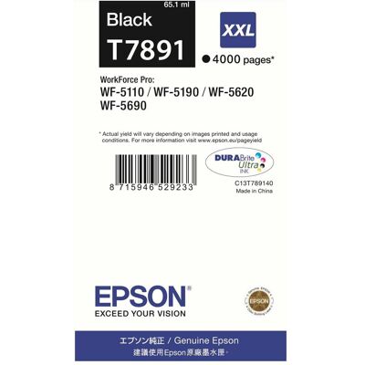 Epson Cartouche d'impression, T7891 DuraBrite Ultra (CF) - Publicité Epson Cartouche d'impression, T7891 DuraBrite Ultra (CF) - Publicité