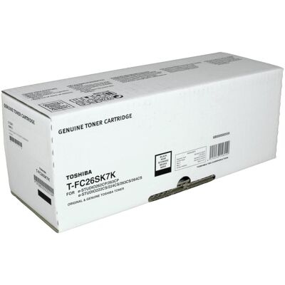 Toshiba T-FC26SK Toner Noir - Cartouche de toner - Publicité Toshiba T-FC26SK Toner Noir - Cartouche de toner - Publicité